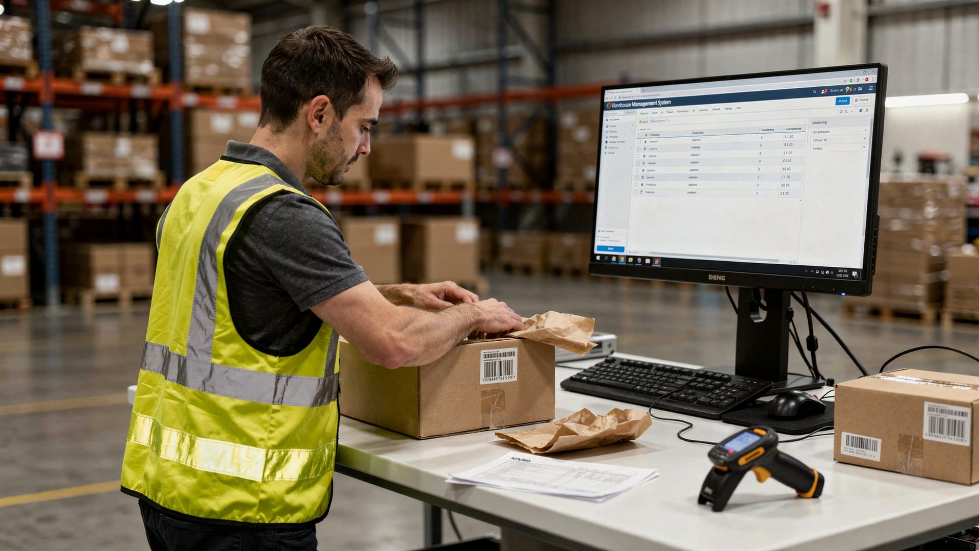 Warehouse Worker using XWarehouse